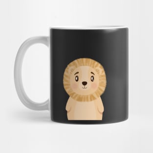 Baby Lion Illustration Mug